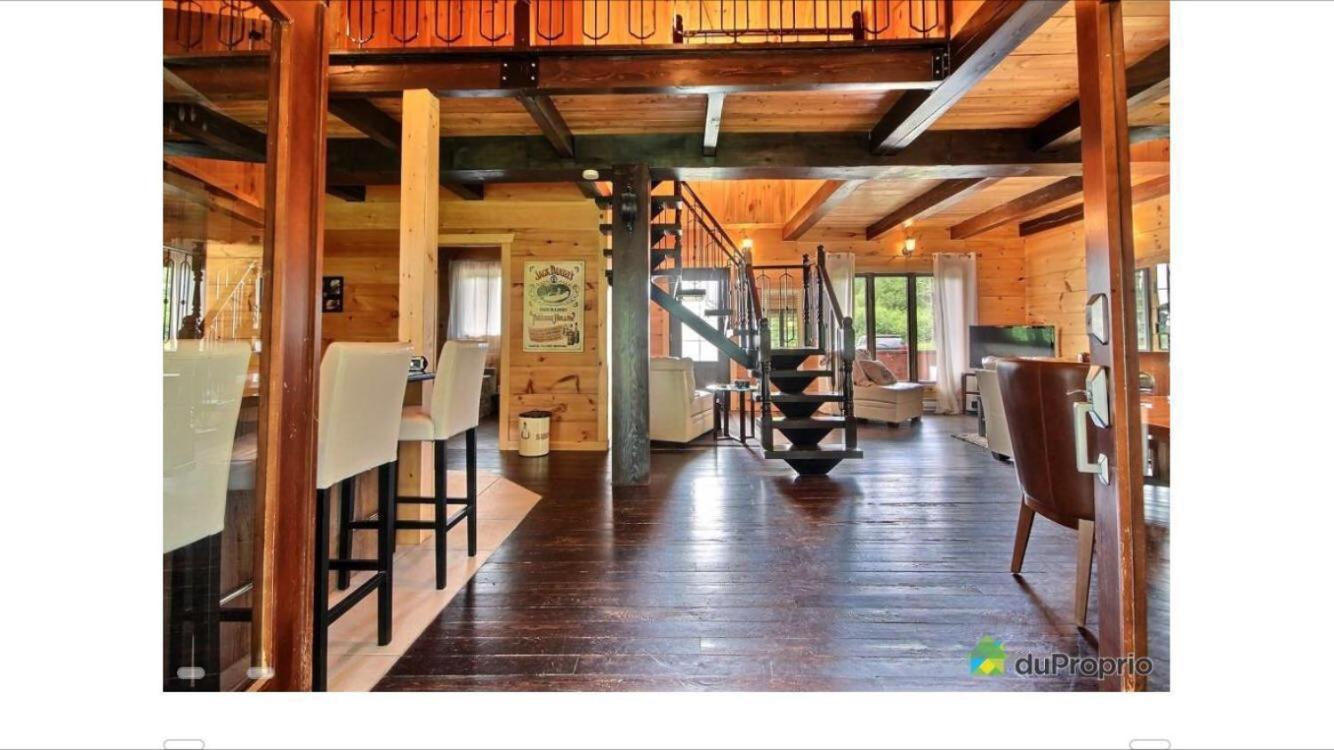 Chalet Diel Herouxville Exterior foto